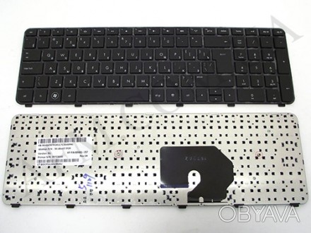 Клавіатура + КлавіатурнаПлата HP Pavilion DV7-6000/DV7-6100 – чорна модель з рос. . фото 1