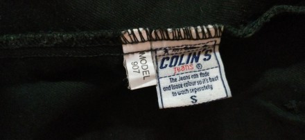 Куртка джинсовая классическая, COLIN'S,черная, б/у
Размер - S, cotton - 10. . фото 8