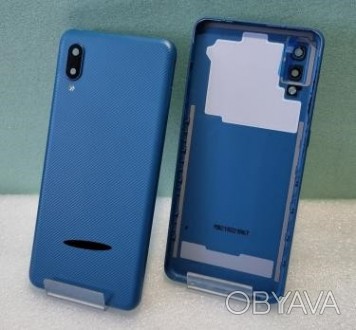 Задняя крышка Samsung A022F Galaxy A02 синего цвета Blue представляет собой стил. . фото 1