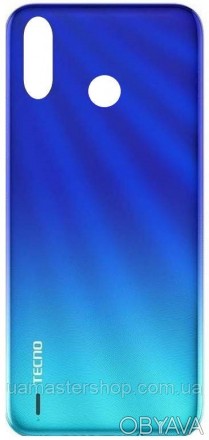 
Задняя крышка Tecno Spark 4 Lite (BB4k/ KC8S) синего цвета Vacation Blue - стил. . фото 1