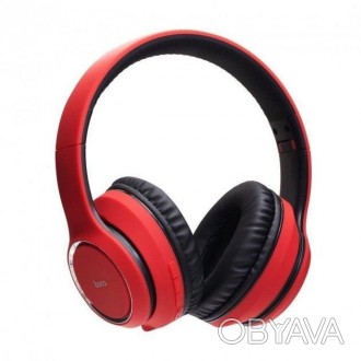 Навушники (HandsFree) оригінал Bluetooth Hoco W28 червоні - це стильні та сучасн. . фото 1