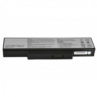 Акумулятор для ноутбука Asus A32-K72 10.8V Black 5200mAh представляет собой высо. . фото 4
