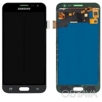 Дисплей (LCD) Samsung J320 Galaxy J3 2016 TFT Incell з сенсором білий - оригінал. . фото 1