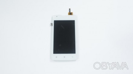 Модуль матрица + тачскрин для Lenovo A1000,whiteУ современных смартфонов дисплей. . фото 1