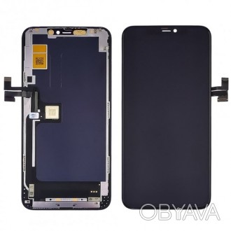 Дисплей (LCD) iPhone 11 Pro Max с сенсором ZY- INCELL в цвете черный является вы. . фото 1