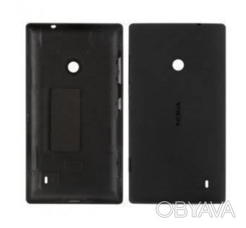 Задня кришка Nokia 520 Lumia чорна является оригинальным запасным элементом для . . фото 1