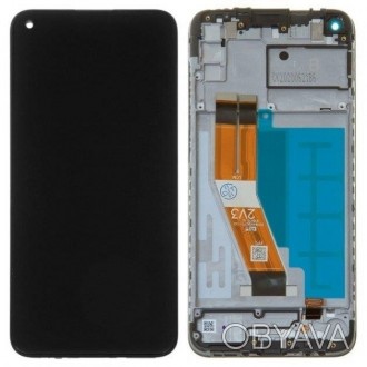 Дисплей (LCD) Samsung A115F Galaxy A11/ M115 с сенсором, выполненный в черном цв. . фото 1