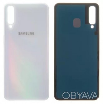 Задня кришка Samsung A505F Galaxy A50 2019 біла White - это оригинальная запасна. . фото 1