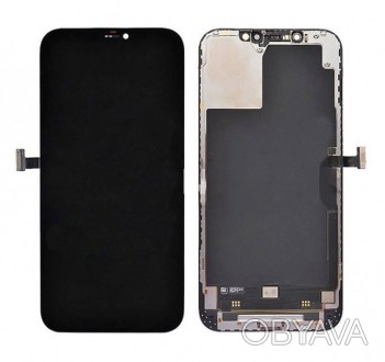 Дисплей (LCD) iPhone 12 Pro Max с сенсором чорного цвету ZY- INCELL является одн. . фото 1