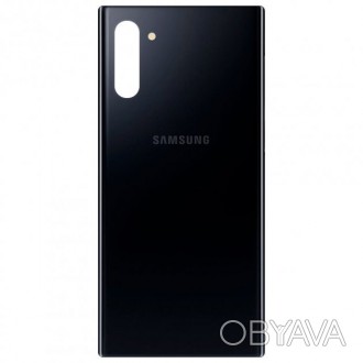 Задня кришка Samsung N970F Galaxy Note 10 чорна Aura Black - це оригінальна запч. . фото 1