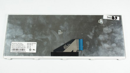Клавиатура для ноутбука LENOVO (U310) rus, black, silver frame. . фото 3