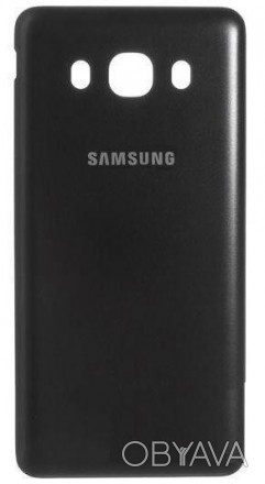Задня кришка Samsung J510F Galaxy J5 2016 чорна Black - оригинальный запасной ак. . фото 1