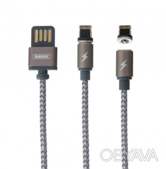 USB кабель Remax RC-095i Gravity с магнітним з'єднанням - ідеальний варіант для . . фото 1