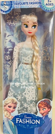 Кукла "Frozen“, 29 см, на шарнирах, в коробке 32*13,5*5 см
 Цена за 1 куклу
. . фото 4