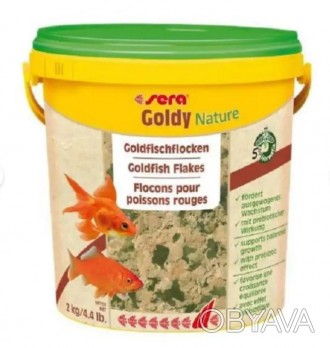  Переваги та характеристики sera Goldy Nature (сера Ґолді Нейче) – сухий корм дл. . фото 1
