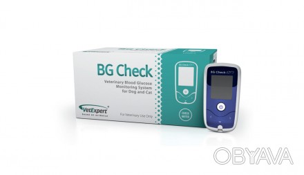  Переваги та характеристики Ветеринарний глюкометр VetExpert BG Check дозволяє т. . фото 1