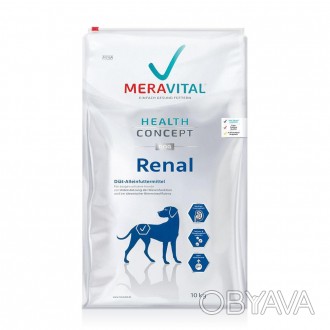 Mera MVH Renal - диетический полноценный корм для взрослых собак при почечной не. . фото 1