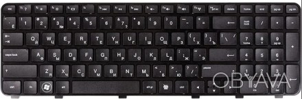 
Клавіатура + Клавіатурна плата HP Pavilion DV6-3000/ DV6-3100 в чорному кольорі. . фото 1