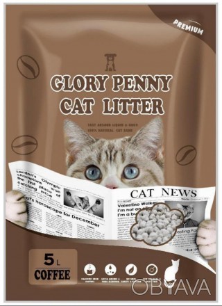 Наполнитель для кошачьего туалета GLORY PET Premium – ваш надежный партнер в ухо. . фото 1