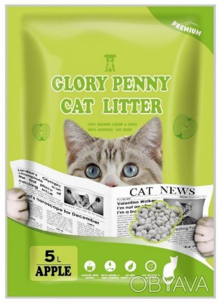 Наполнитель для кошачьего туалета GLORY PET Premium – ваш надежный партнер в ухо. . фото 1