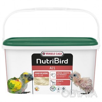 Versele-Laga NutriBird A21 – полноценный корм для ручного вскармливания птенцов . . фото 1