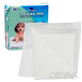 Пеленки для собак Advance Training Pads используют технологию Turbo Dry, благода. . фото 1