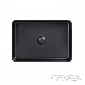 Раковина-чаша Qtap Tern 500х350х145 Matt black QT1711A055MB становится все более. . фото 1