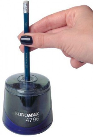 Автоматическая точилка ТМ BUROMAX - качественная заточка карандашей стала еще пр. . фото 5