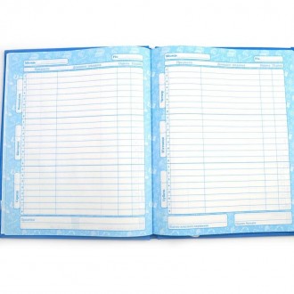 Дневник школьный, 48 л., внутренний блок - офсет белый с голубым.Информационный . . фото 3