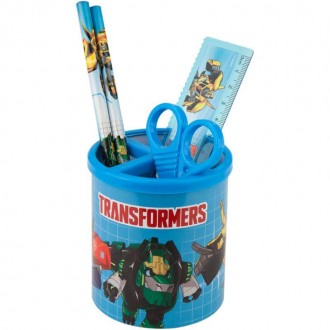В комплект канцелярского набора Kite «Transformers» входит: 1. Два карандаша гра. . фото 2