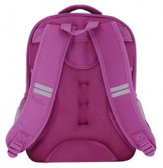 Школьный рюкзак изготовлен специально для маленьких принцесс из прочного полиэст. . фото 3