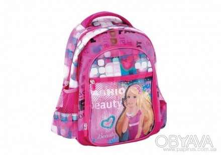 Школьный рюкзак изготовлен специально для маленьких принцесс из прочного полиэст. . фото 1