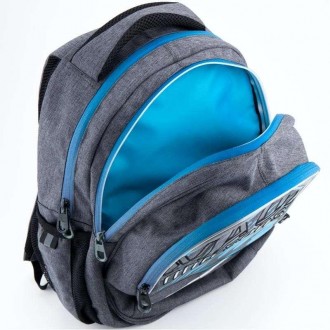 Школьный рюкзак Kite K18-801L-1 изготовлен специально для стильных подростков из. . фото 8