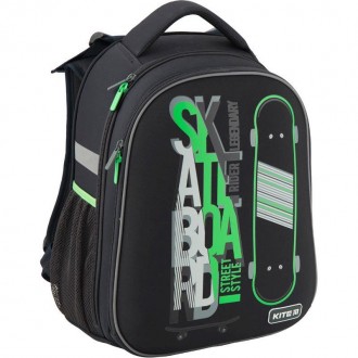 Школьный каркасный рюкзак Kite Skateboard K19-731M-2 для мальчиков 6-10 лет выпо. . фото 6