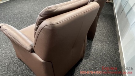Шкіряний диван трійка два крісла Polinova
Розміри:	Ш-1.90/1.90.,крісло ш-0.90.,. . фото 5
