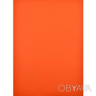 Этикетки самоклеящиеся оранжевого цвета. Лист А4 1 этикетка размером 297х210мм. . . фото 1