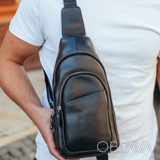 
Мужской кожаный рюкзак-слинг на одно плечо TidinBag 7909 черный
Характеристики
. . фото 1