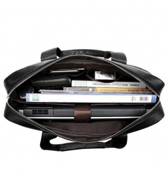 
 
Мужская кожаная сумка портфель для ноутбука Tiding Bag 173412 Черная
 
Характ. . фото 6