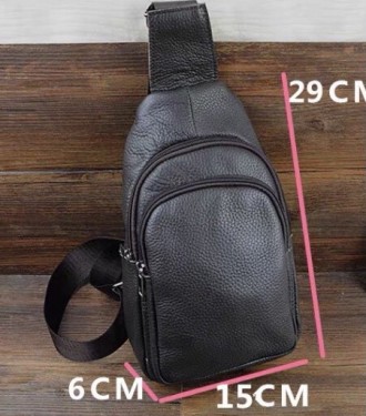 Ключница в подарок
 
Мужская сумка-слинг из натуральной кожи TIDING BAG A25F-70-. . фото 10