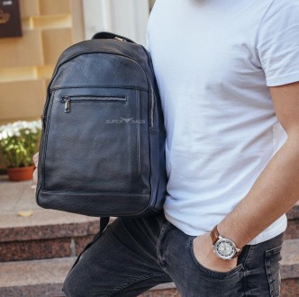 
Мужской кожаный рюкзак для ноутбука и поездок Tiding Bag B2-14657A черный
 
Хар. . фото 6