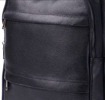 Хит! Новинка! Кожаный мужской рюкзак большой и вместительный из натуральной кожи. . фото 7
