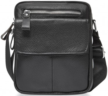 
Невелика чоловіча шкіряна барсетка сумка Tiding Bag SK N718193 чорна
​​​​​​​
 
. . фото 6