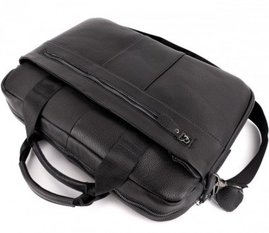 Мужская кожаная сумка портфель для ноутбука SK 678437 
 
Характеристики:
	Матери. . фото 6