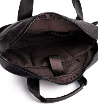 Мужская кожаная сумка портфель для ноутбука SK 678437 
 
Характеристики:
	Матери. . фото 7