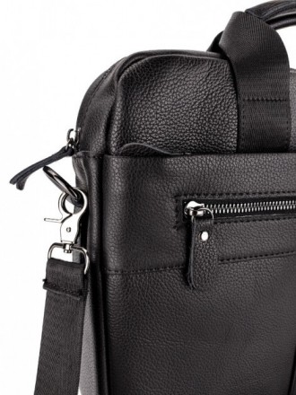 Мужская кожаная сумка портфель для ноутбука SK 678437 
 
Характеристики:
	Матери. . фото 8