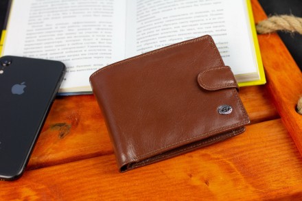 
Мужское портмоне из натуральной кожи ST Leather В141 
 
Характеристики:
	Матери. . фото 9