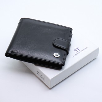 
Мужское портмоне из натуральной кожи ST Leather В141 
 
Характеристики:
	Матери. . фото 4