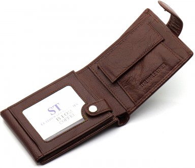 
Классическое мужское портмоне из натуральной кожи ST Leather В102 
 
 
 
Посмот. . фото 8
