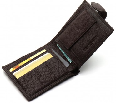 
Кожаное мужское портмоне на кнопке ST Leather ST104 
 
Характеристики:
	Материа. . фото 6