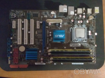Комплект Asus P5QL+Xeon x5450+8gb DDR2
Материнка - Asus P5QL 775 soket
Процесс. . фото 1